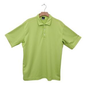 Nike Sphere Dry Polo Shirt Mens Golf Large Green Breathable Short Sleeve Outdoor